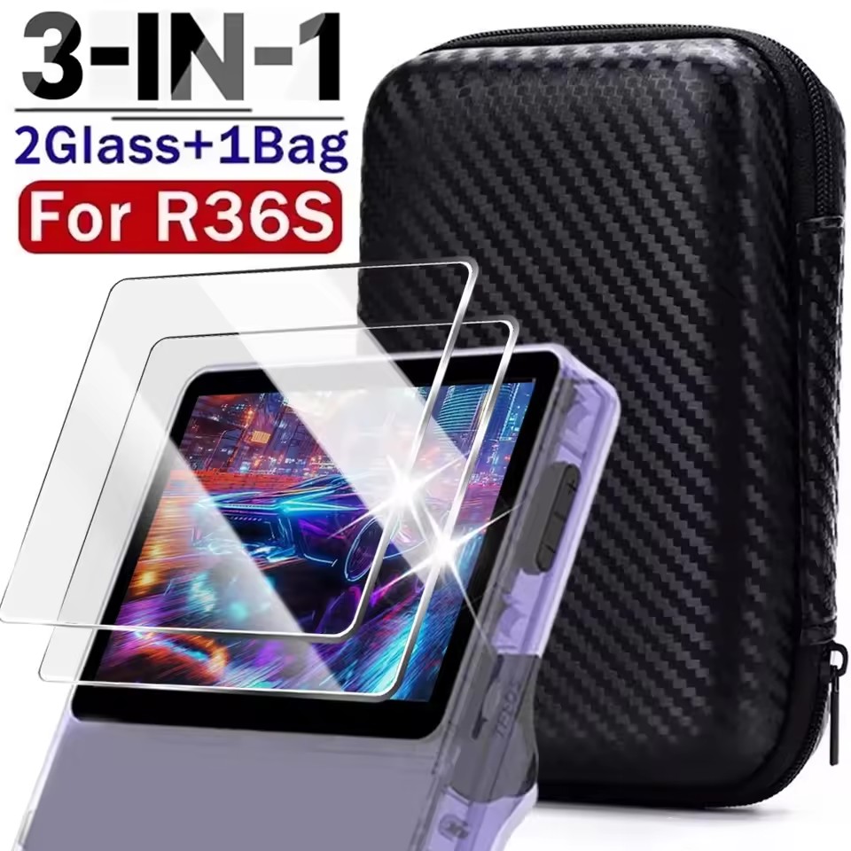 Game Carrying Case - 3 IN 1 Carrying Storage Case