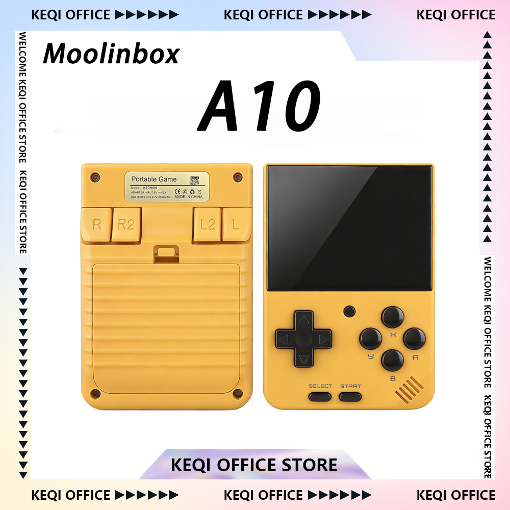 Retro Gaming Handheld Console - Moolinbox A10 Mini Retro Open Source