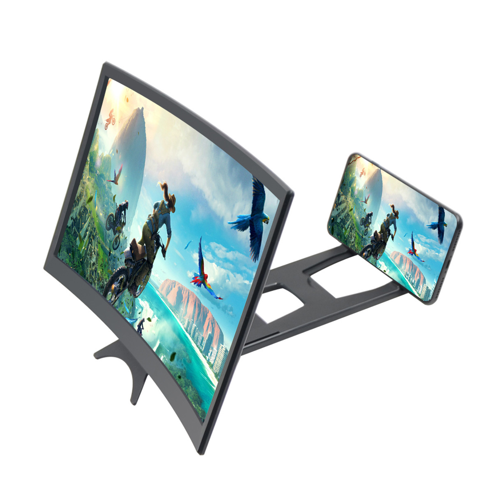 Retro Gaming And Projector - 14 Inch Large Screen 3D HD