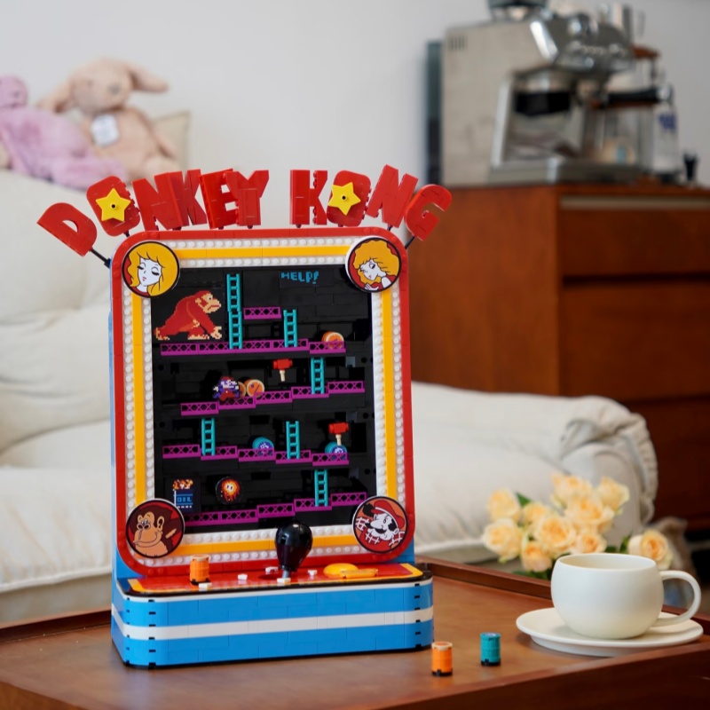 1371PCS Vintage Game Cabinet C - Retro Gaming Lego 评论和价格