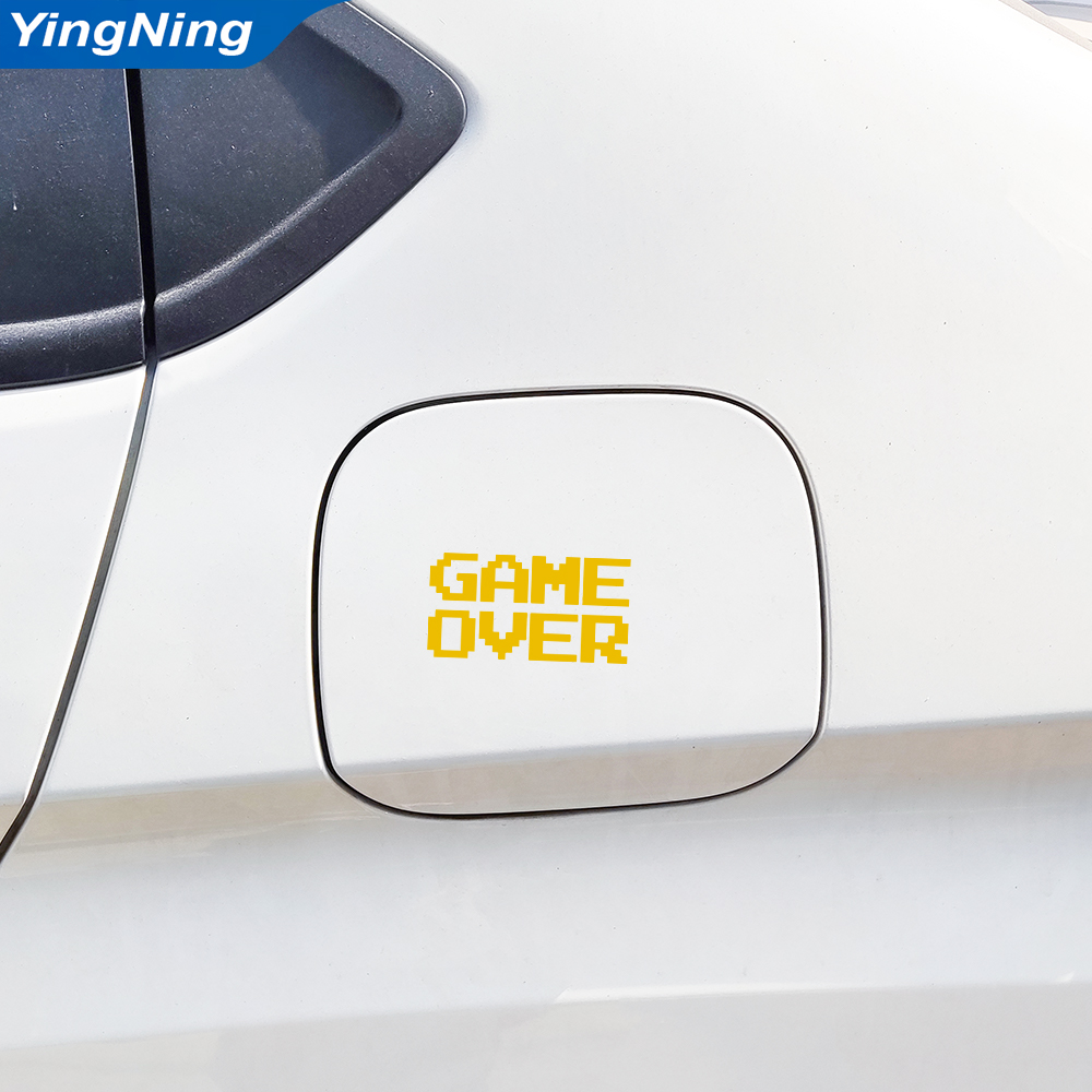 Reflective Game Over Car Decal - Retro Gaming Laptop 评论和价格