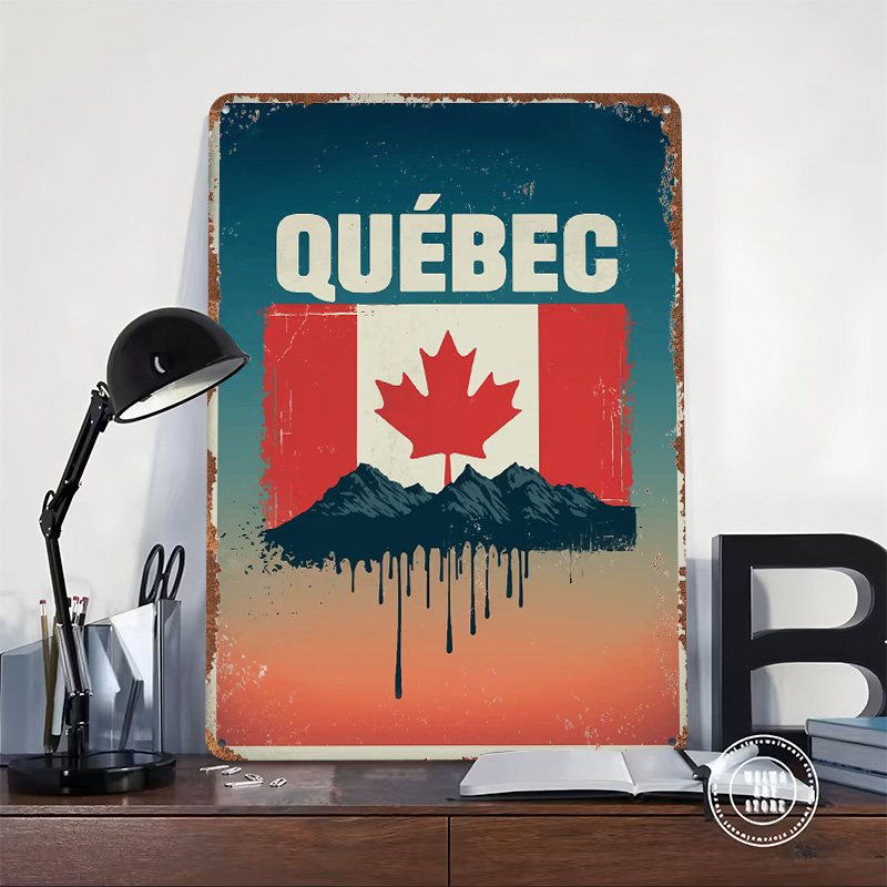Quebec Travel Printed Poster C - Retro Gaming Quebec 评论和价格