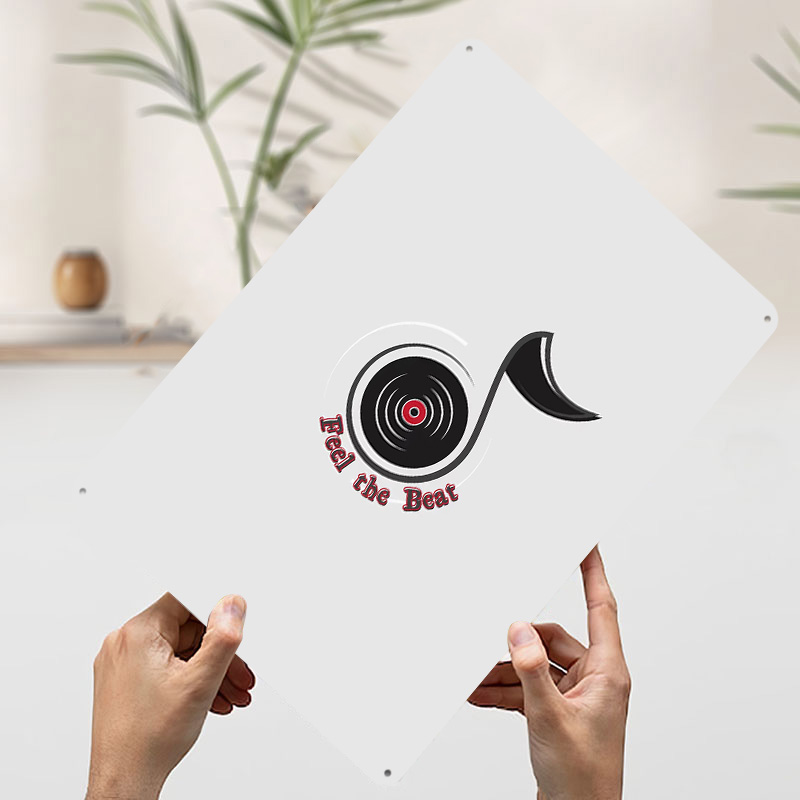 Music Logo - Feel the Beat Pos - Retro Gaming Logo 评论和价格