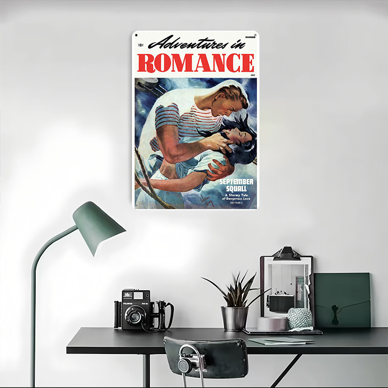 ADVENTURES IN ROMANCE Tinplate - Retro Gaming At Home 评论和价格