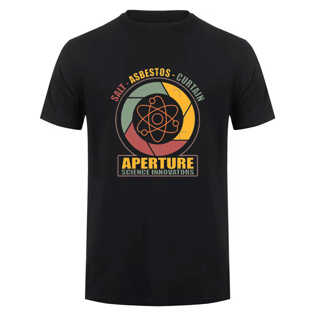 Men's Cotton T-shirt Aperture  - Retro Gaming Logo 评论和价格