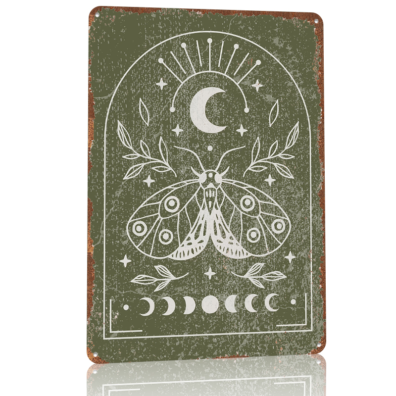Moth and Moon Poster Customize - Retro Gaming At Home 评论和价格