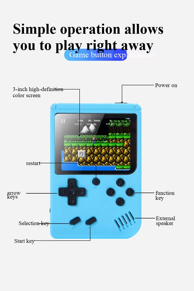 400 In 1 MINI Games Handheld G - Retro Gaming Arcade Console 评论和价格