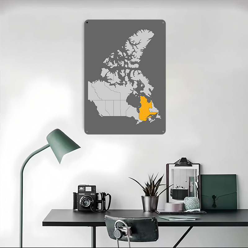 Map of Canada With Quebec High - Retro Gaming Quebec 评论和价格