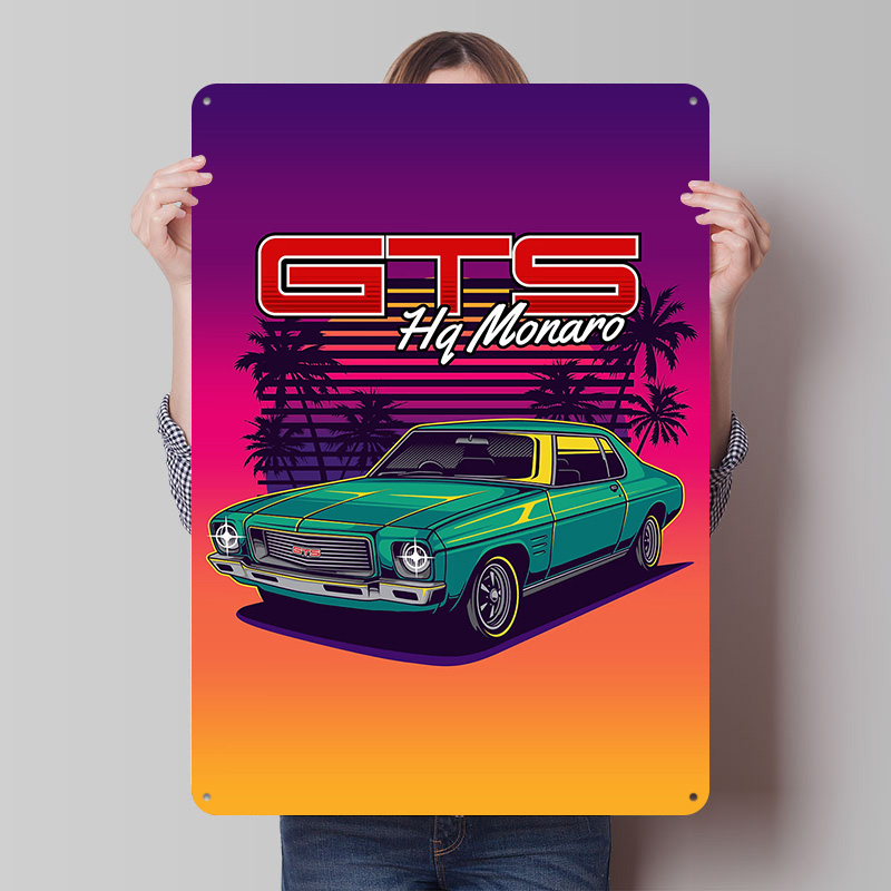 HQ Monaro GTS Retro Car Metal  - Retro Gaming At Home 评论和价格