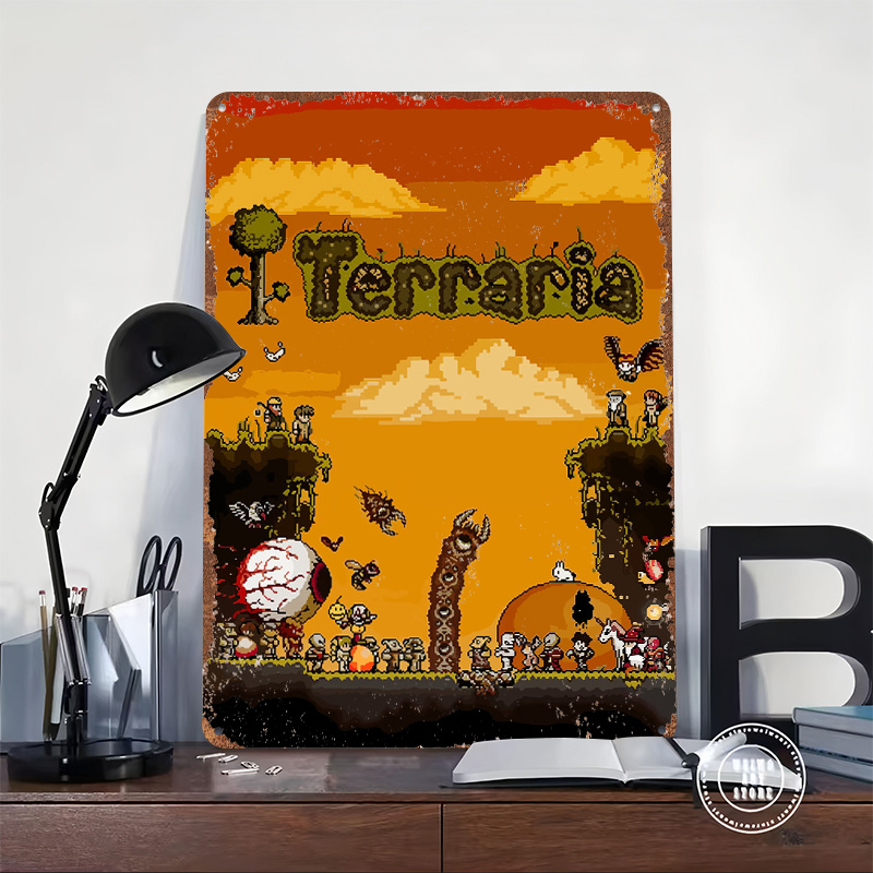 Terraria Pixel Art Game Printe - Retro Gaming At Home 评论和价格