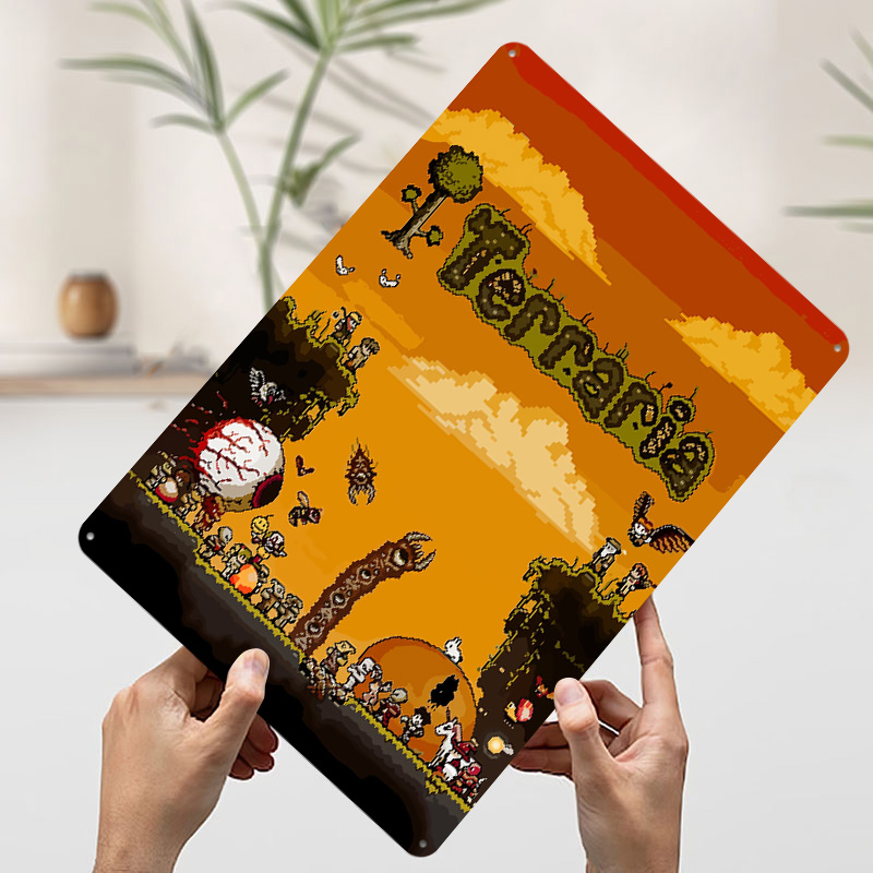Terraria Pixel Art Game Printe - Retro Gaming At Home 评论和价格