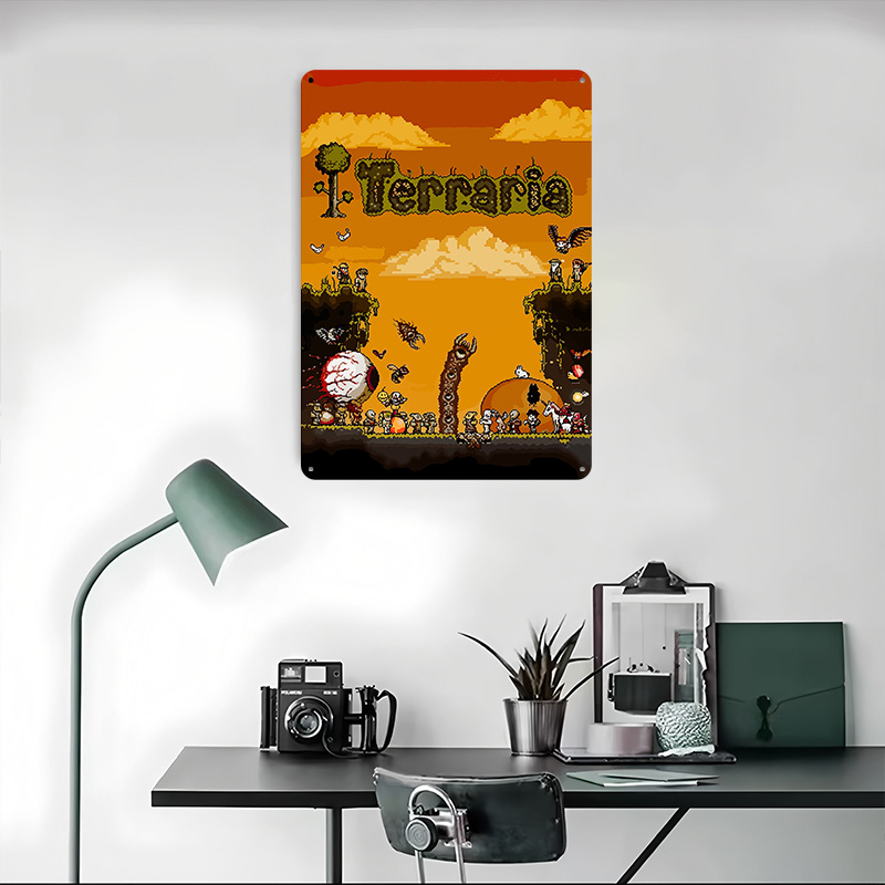 Terraria Pixel Art Game Printe - Retro Gaming At Home 评论和价格