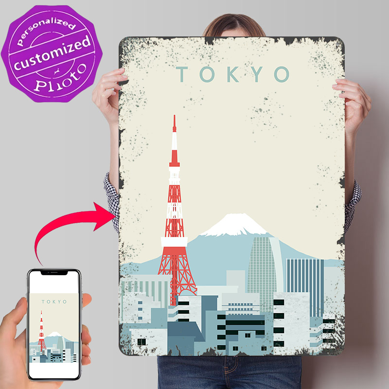 Tokyo Poster Retro 3D Printed  - Retro Gaming At Home 评论和价格