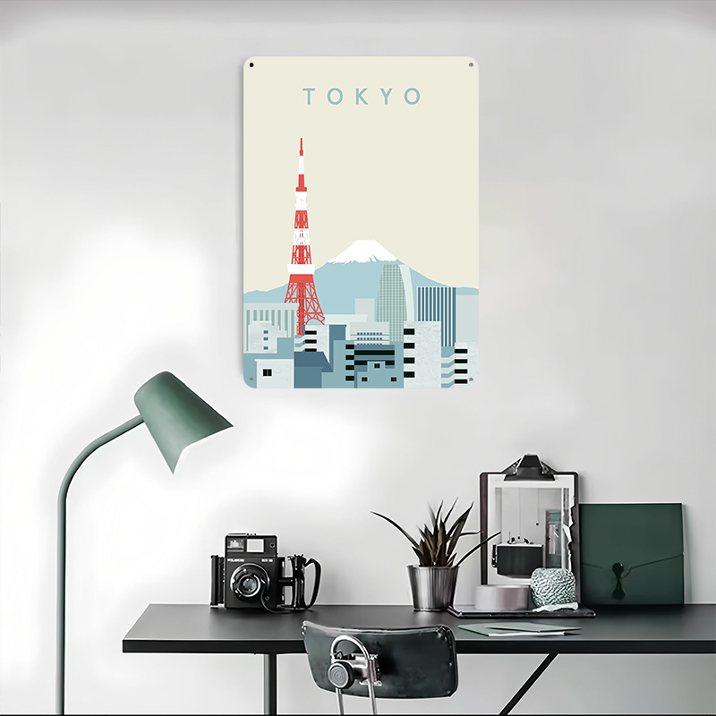 Tokyo Poster Retro 3D Printed  - Retro Gaming At Home 评论和价格