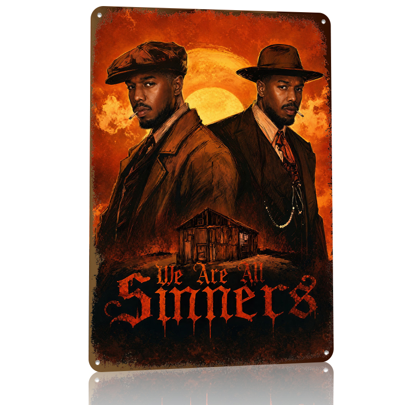 We Are All Sinners Metal Poste - Retro Gaming At Home 评论和价格