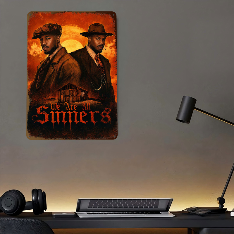 We Are All Sinners Metal Poste - Retro Gaming At Home 评论和价格