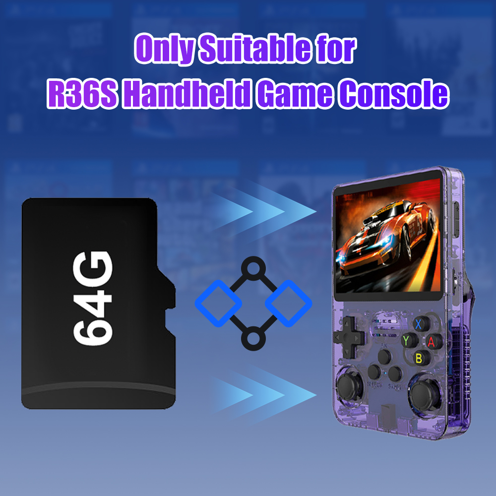 64G Game TF Card for R36S Vide - Retro Gaming Handheld Console 评论和价格