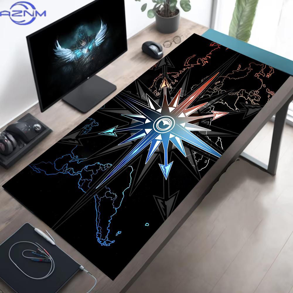 Retro Compass Map Mouse Pad XX - Retro Gaming Laptop 评论和价格