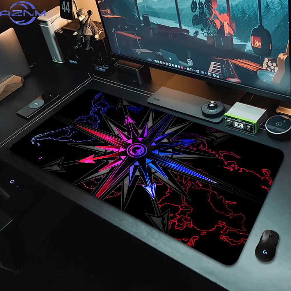 Retro Compass Map Mouse Pad XX - Retro Gaming Laptop 评论和价格