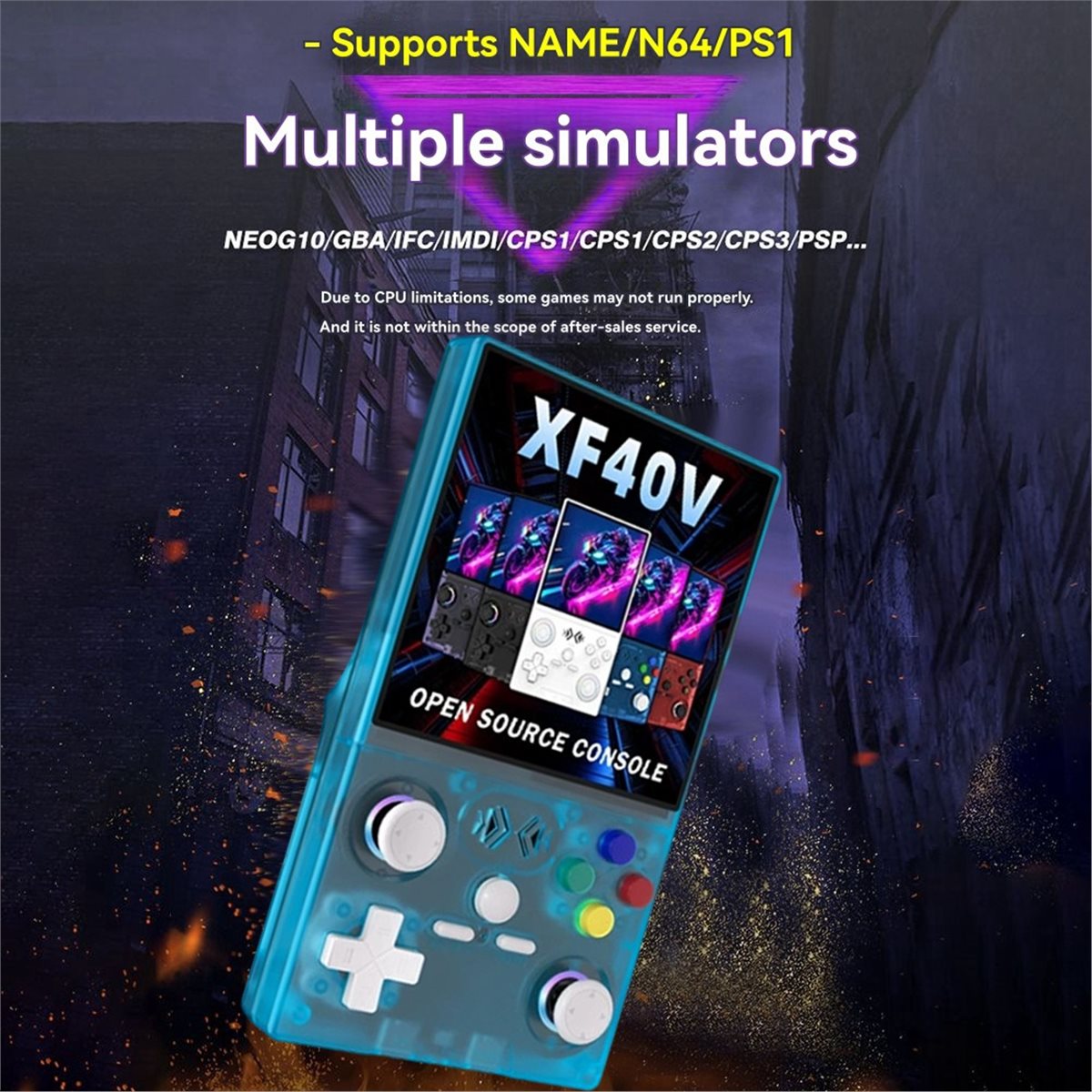 A86G NEW XF40V Retro Handheld  - Retro Gaming Handheld Console 评论和价格