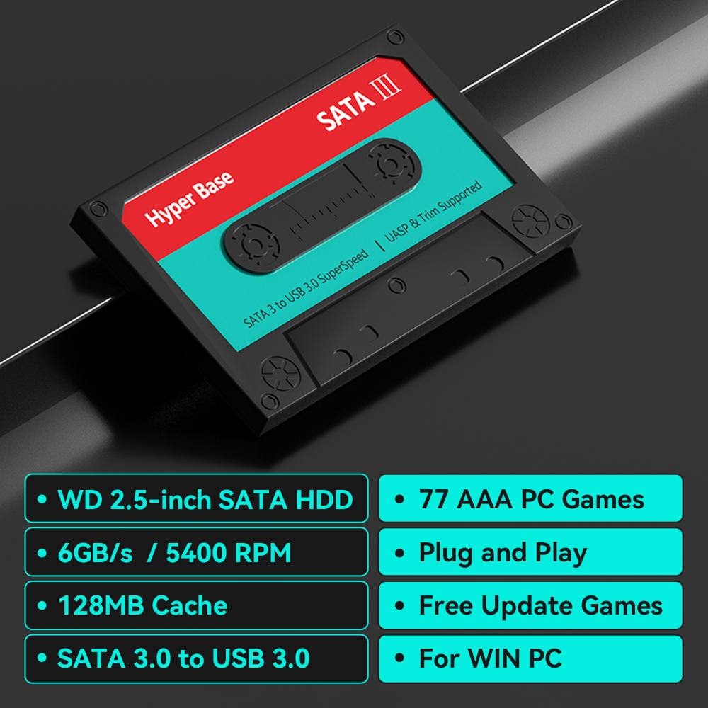 2TB Game Hard Drive With 77 PC - Retro Gaming Emulator Console 评论和价格
