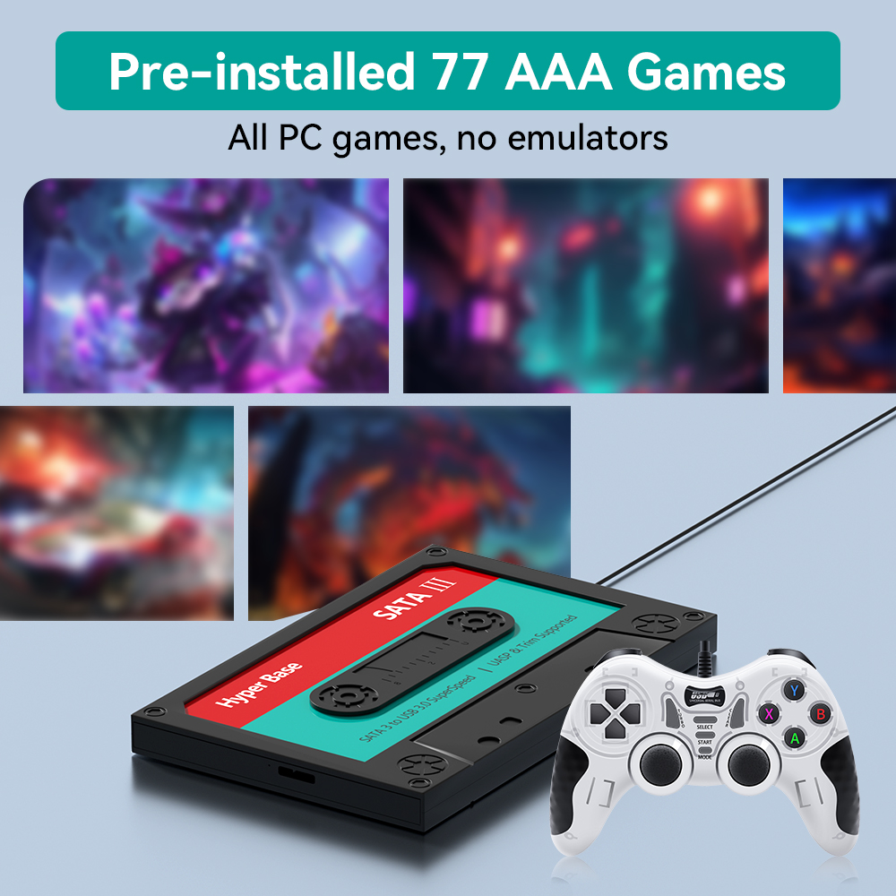 2TB Game Hard Drive With 77 PC - Retro Gaming Emulator Console 评论和价格