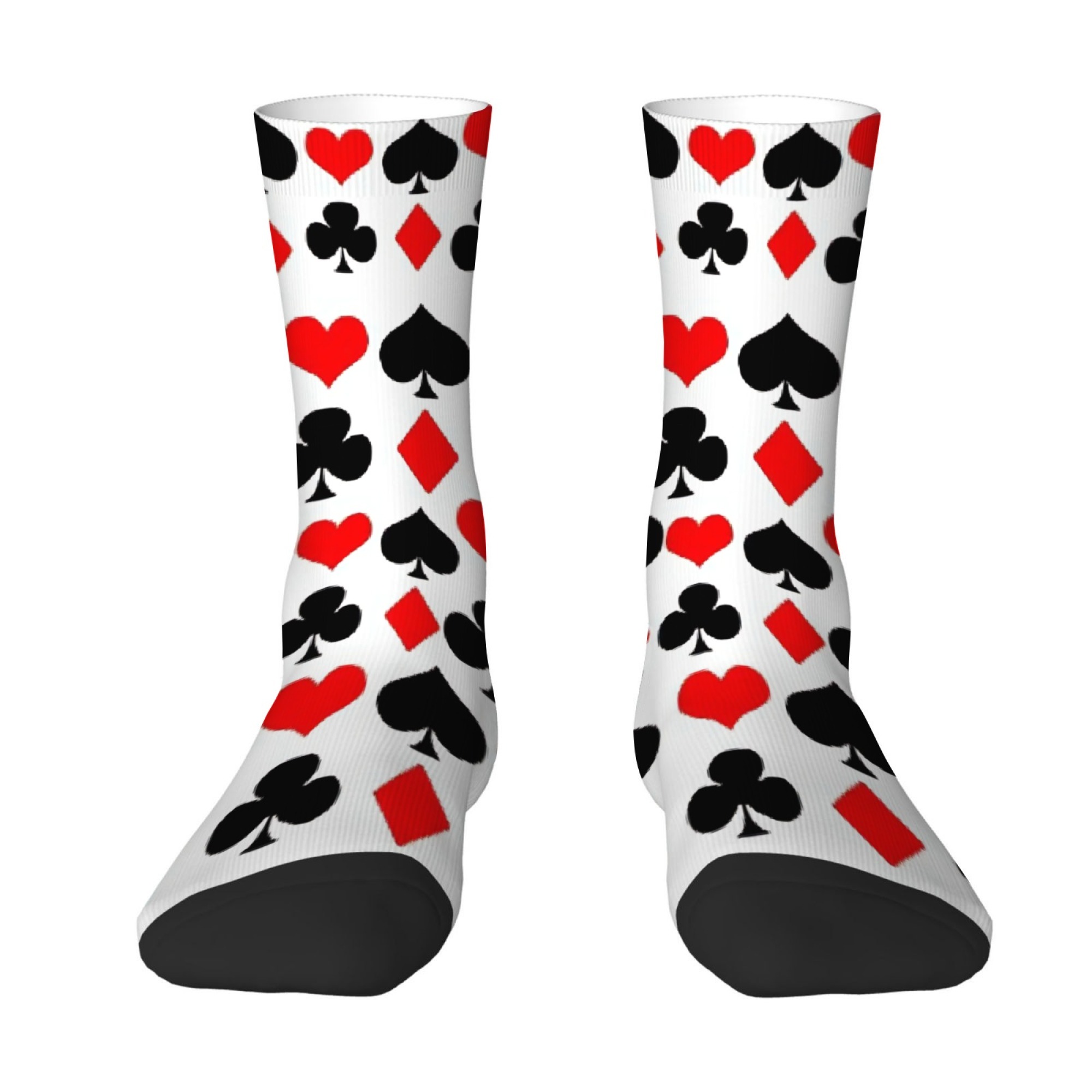 Playing Card Print Mid-calf So - Retro Gaming Youtube 评论和价格