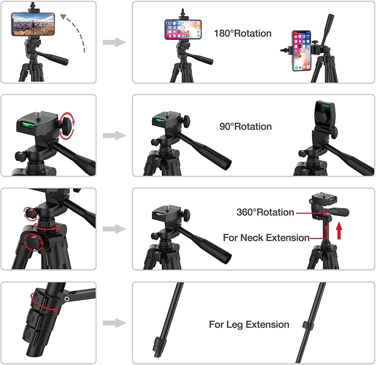 Mobile Tripod for Phone Lightw - Retro Gaming And Projector 评论和价格