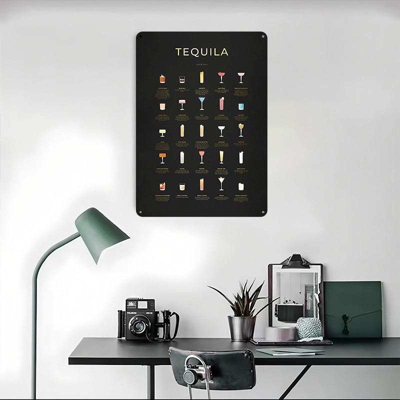 Tequila Cocktails Gold 3D Prin - Retro Gaming At Home 评论和价格